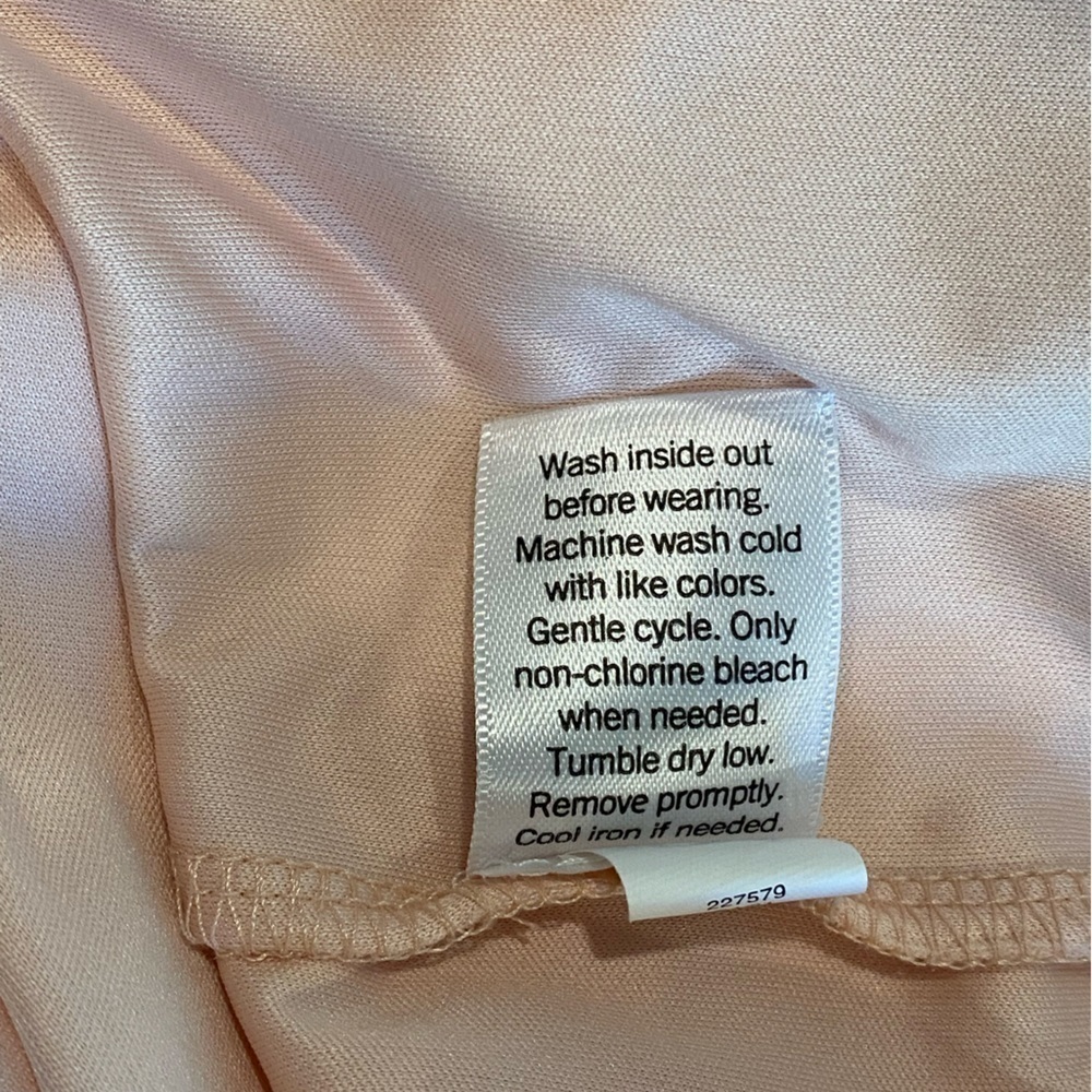 LC Lauren Conrad Soft Peachy Colored Floral Print Skirt Size M - Picture 9 of 10